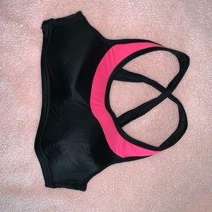 Black Sports Bra